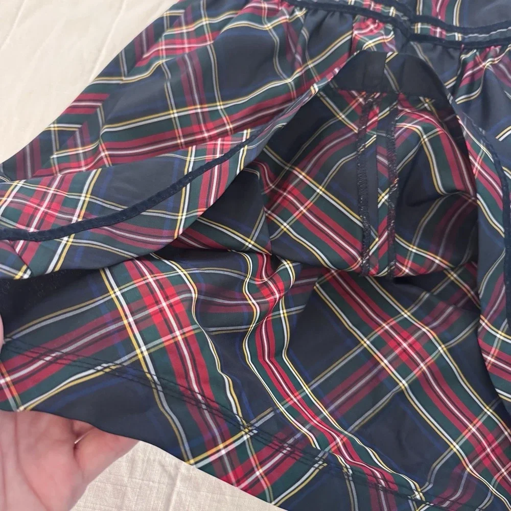 Gap Kids Tartan Plaid Girls SMALL 6/7 Top Strap Back To School Preppy Holiday